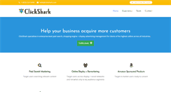 Desktop Screenshot of clickshark.com